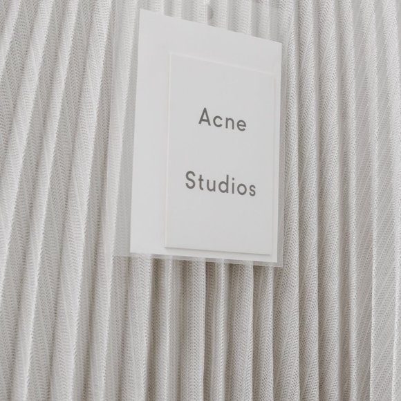 Acne Studios Accordion Pleat Skirt - Picture 6 of 9